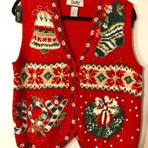 Tiara International Christmas Vest